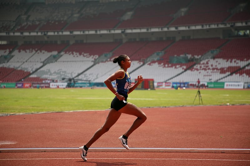 Runner in a race